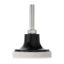 Drillpro 2 Inch Sanding Polishing Disc Pad Holder With 10pcs Wool Pads For Rotary Tool