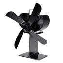 4 Blade Stove Fan Wood Stove Fan Fireplace Fan Heat Powered Eco-Friendly for Wood Log Burner Fireplace
