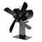 4 Blade Stove Fan Wood Stove Fan Fireplace Fan Heat Powered Eco-Friendly for Wood Log Burner Fireplace