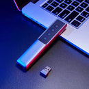 GUILDFORD Wireless Presenter Laser Flip Pen PPT Laser Page Pen Clicker Presentation Pen with USB receiver from XIAOMI YOUPIN