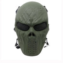 Tactical Warrior Military War Game Paintball CS Field Equipment Airsoft Full Face Mask