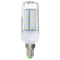 E27 B22 E12 E14 G9 GU10 6W 56 SMD 4014 LED Warm White White Cover Corn Bulb AC 110V