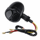 Motorcycle 3 Function LED Turn Signal Lamp Bullet Brake Running Indicator Lights