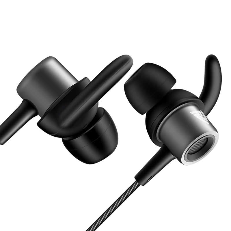 QKZ CK1 Metal Mega Bass HIFI Double Dynamic Drivers Earphone Music Headset With Mic For Mobile Phone