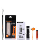 Folomov EDC C4 XP-L V6 1200 Lumens 7Modes USB Rechargeable Memory Function EDC LED Flashlight 18650