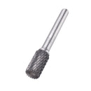 Drillpro 8Pcs 6mm Shank Tungsten Steel Rotary File Set Grinding Head Rasp Burrs Abrasive Tool