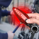 Xmund XD-BL1 1 Pair 130dB Deputy Horns Warning Lights Bike Handlebar Grips Light Waterproof USB Charging