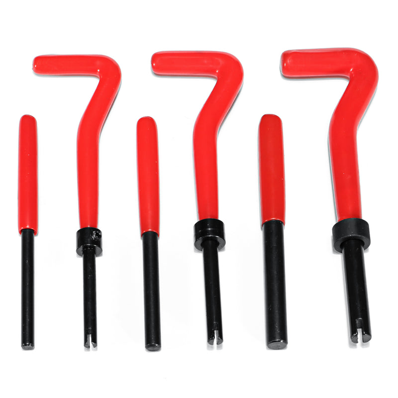 88Pcs Thread Repair Tool Helicoil Metric Rethread M6 M8 M10 Stainless Steel Kit