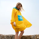 Naturehike NH19Y036-Y Portable Adult Raincoat Poncho Waterproof Windproof Foliding Rainwear