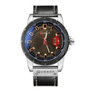 CURREN 8284 Casual Style Chronometer Quartz Watches Calendar Leather Strap Men Watch