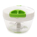 Hand Held Manual Food Processor Handpower Vegetable Onion Fruit Twister Chopper Cutter Slicer Peeler