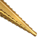 3-13mm HSS Titanium Coated Step Drill 1/4 Inch Hex Shank Step Drill Bit