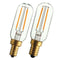 E14 E12 T25 2W Warm White COB LED Tubular Retro Edison Incandescent Light Bulb AC110V/220V