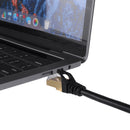Black Cat7 28AWG High Speed Pure Copper Core Networking Cable Cat7 Cable LAN Network RJ45 Patch Cord 10 Gbps 8-Core Pure Copper