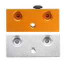 Double-Color Mixed Heating Block for V6 J-Head Extrusion 3D Printer Part