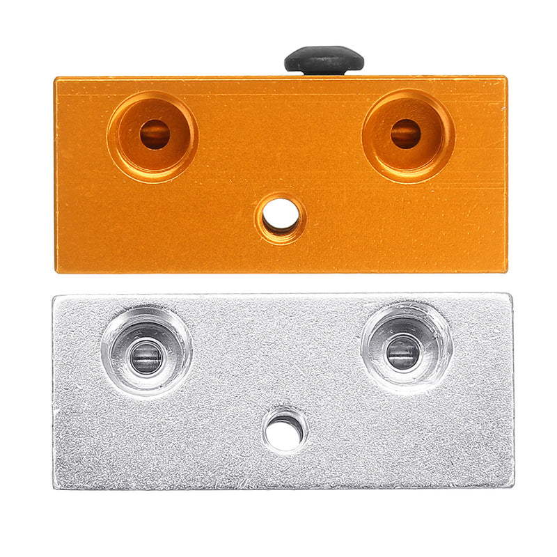 Double-Color Mixed Heating Block for V6 J-Head Extrusion 3D Printer Part