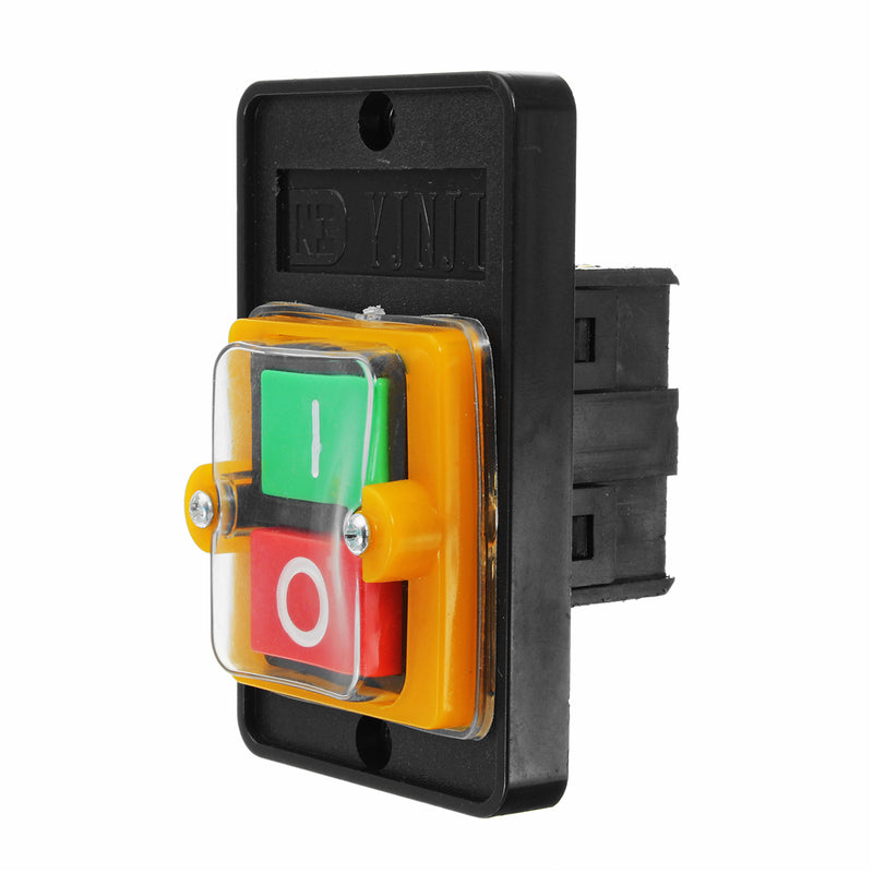 AC 220/380V 10A ON/OFF Water Proof Push Button Machine Drill Switch