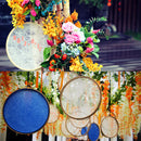 Handcraft Cross Stitch Kit Embroidery Starter Sew Needle Round Hoop Frame Sewing Tools
