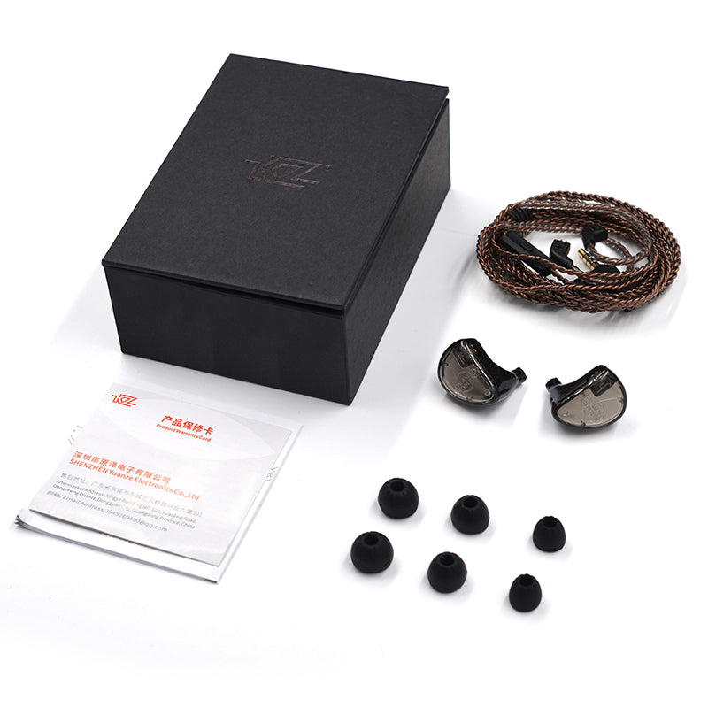 [Six Drivers] KZ AS06 Pure Balanced Armature Drivers Earphone 3.5mm Jack Deep Bass Stereo Headphone