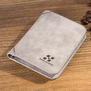 IPRee Men's Vintage RFID Blocking Trifold Wallet PU Leather ID Credit Card Holder