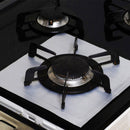 Honana RP11 4Pcs Reusable Silver Gas Range Protector Liner Non Stick Gas Hob Stove Top