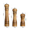 Manual Pepper Grinder Oak Wood Salt And Pepper Mill Multi-purpose Cruet 5" 8" 10" Kitchen Tool With Ceramic Grinder