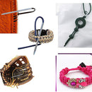 DIY 6pcs+bag / 9pcs+bag / 9pcs+box Stainless Steel Fid Lacing Stitching Weaving Needles Bracelet Knitting Needle