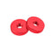 10Pcs M6 Manual Knurled Thumb Aluminum Alloy Screw Nut Spacer Flat Washer