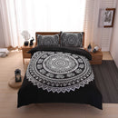 3 PCS Bedding Sets Bohemian National Style Pillowcase Quilt Cover For Queen Size