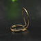 4pcs Gold Guitar Picks Butterfly Finger Metal Classical Finger style Bass Guitar Accessories