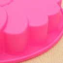 9'' Silicone Flower Cake Chocolate Bread Mould Bakeware Pan Cake Pan Baking Tool