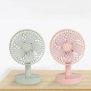 LyRay YS2911 Table Fan Mini Portable USB Charging Fan Low Noise Durable Life Natural Wind Lightweight Fan