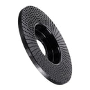 Drillpro Black 100x16/110x22mm Plane Wood Carving Disc Tungsten Carbide Shaping Disc Angle Grinding Wheel Sanding Carving Rotary Tool Abrasive Disc for Angle Grinder