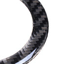 Carbon Fiber Car Inner Steering Wheel Cover Trim Sticker for Jeep Grand Cherokee 2014-2018
