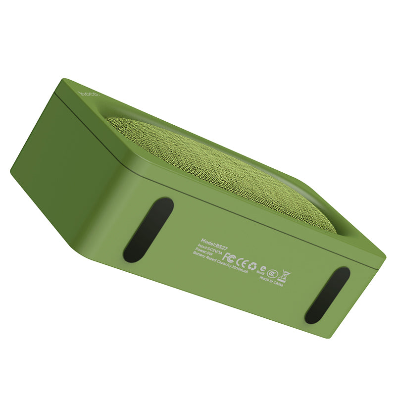 HOCO BS27 bluetooth Speaker Wireless Super Bass Outdoor Loudspeaker With HD Mic Support TF AUX