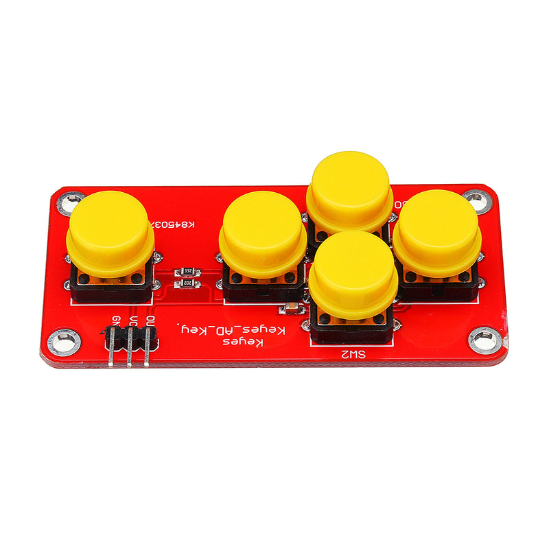 10pcs AD Analog Keyboard Module Electronic Building Blocks 5 Keys