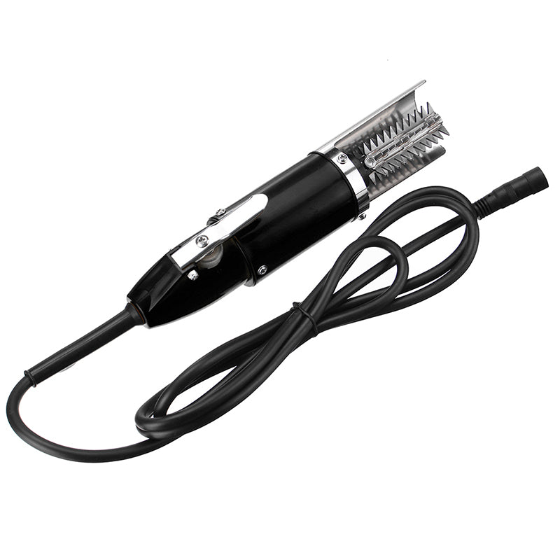 Electric Fish Scaler Fish Stripper Scale Scraper Remover Cleaning Tool Kitchen