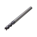 Drillpro 9pcs 1-10mm 4 Flutes Tungsten Carbide Milling Cutter HRC50 Milling Cutter CNC Tool