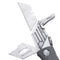 Sheffield S067220 Folding Utility Cutter Multifunctional Pocket Camping Heavy Duty Cutter
