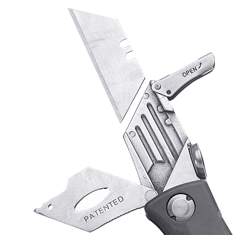 Sheffield S067220 Folding Utility Cutter Multifunctional Pocket Camping Heavy Duty Cutter