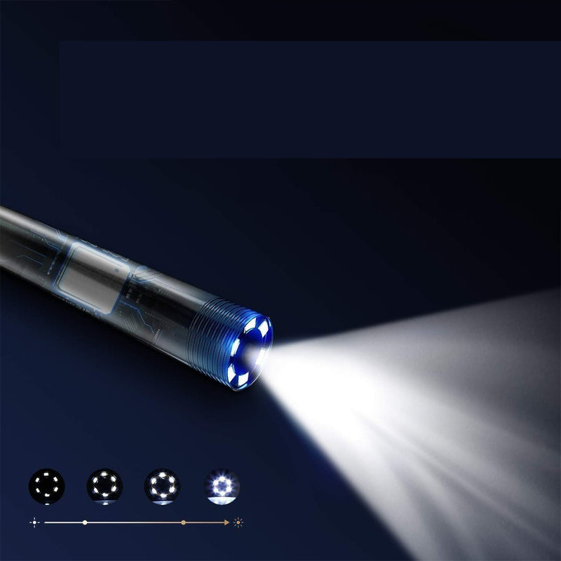 8 LED HD Wireless Endoscopes WiFi Borescope Inspection Camera for iPhone Android