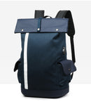 Laptop Bag Multifunction Backpack with USB Charging Port School-Bag Travel-Bag Nylon Water Resistant Casual Daypack