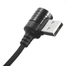 Bakeey Dual 90 Degree Type C Fast Charging Data Cable 1M For Oneplus 5t Xiaomi 6 Mi A1 S9