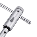 Drillpro Adjustable T-handle Screw Tap Handle M3-M8 M5-M12 Standard and Extended Length Tap Wrench Hand Tapping Tool