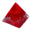 Orgone Pyramid Energy Generator Tower Healing Crystal Red Gemstone Home Decorations