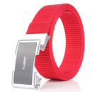 TUSHI 125cm Quick Release Metal Buckle Tactical Belt Business belt Nylon Belt Waist Belt