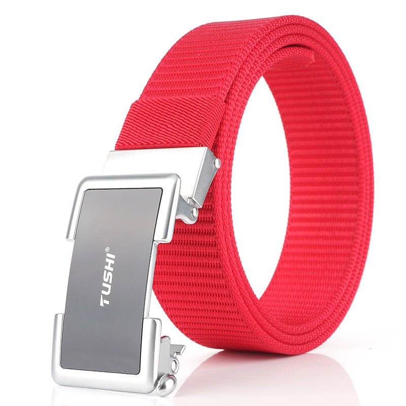 TUSHI 125cm Quick Release Metal Buckle Tactical Belt Business belt Nylon Belt Waist Belt