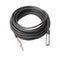 1/ 3M REXLIS BK3045KM 3-Pin Male to 1/4" Mono Shielded Microphone Audio Cable