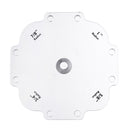 Engineering Plastic 1/8 to 1 Inch Radius Jig Router Templates Set Radius Quick-Jig Router Bit Templates Router Table Corner Jig For Routing Round Corner