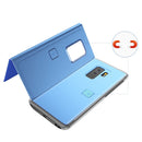 Bakeey With Chip Smart Sleep Mirror Window View Kickstand Protective Case For Samsung Galaxy S9